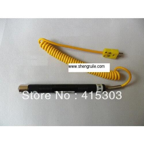 0-600C K type Short Type Surface thermocouple wth Handle and Mini Connector China Post Free Shipping