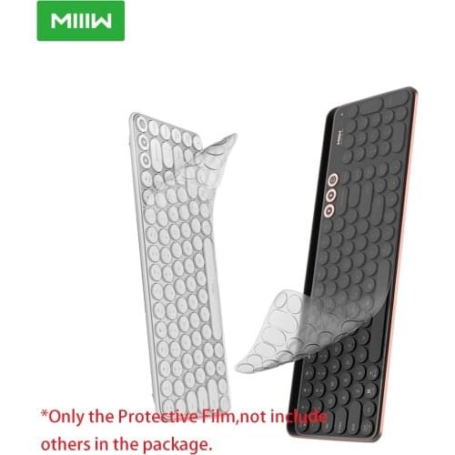 MIIIW Keyboard Protective Film Soft Silicone Keyboard Cover Dust-proof Washable Film For MIIIW Bluetooth Keyboard 85/104 keys
