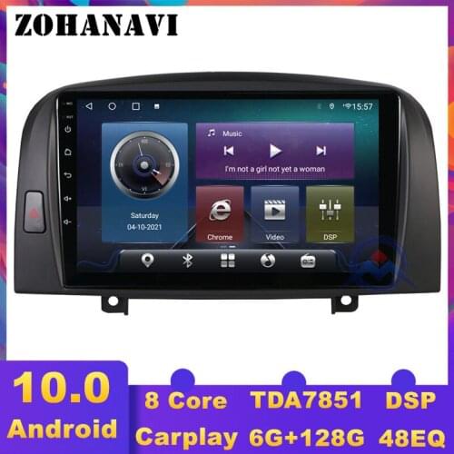 ZOHANAVI 4G+64G Android 10 car multimedia for Hyundai SONATA NF 2004 2005 2006 2007 2008 car dvd radio gps navigation IPS screen