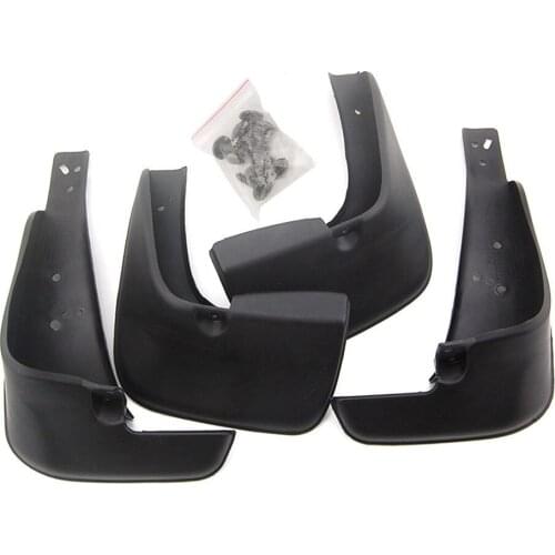 4pcs ABSCar Front Rear Mudguard Fender Flares Mud Flaps Splash Guard Mudflaps Fit For 2002-2008 Toyota Corolla Altis Accessories