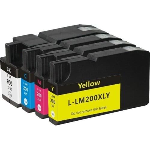4PK High Yield 200XL Ink Cartridge For Lexmark Pro4000c/ Pro4000/ Pro5500/ Pro5500t Ink Cartridge