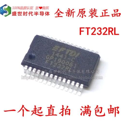 5/PCS NEW New Original Ft232rl Ssop28 USB to Serial Port RS232 Chip