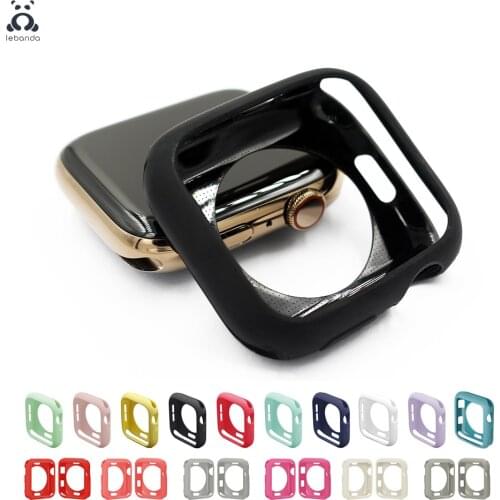 Lebanda Candy TPU case for apple watch series 6 SE 5 4 3 2 1 colorful cover protector for iWatch 38 42 40 44mm Ultra-thin frame