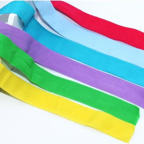 28 Colors 5 Yards 20mm Elastic Band Multirole Spandex Ribbon Sewing Lace Trim Waist Band Underwear Pants Bra Garment Accessory