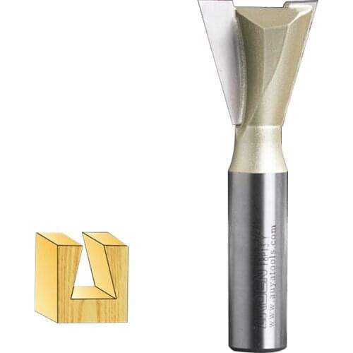Embouts routeur Woodworking Tools Dovetail Arden Router Bit - 1/4*7/8 - 1/4" Shank - Arden A0306094