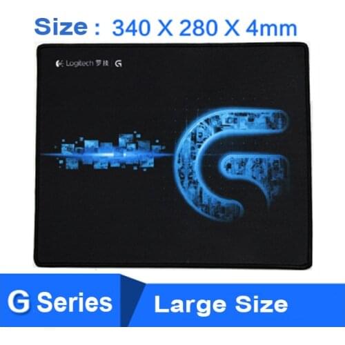 Logitech Gaming Mouse Pad Computer Games Large Medium Mini Size Mousepad Soft Thickened Gamer Mause Pad for Logitech g400 g600