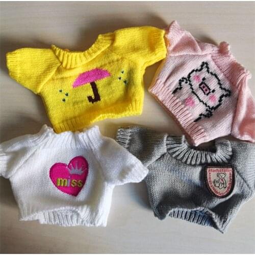 Toy Doll Sweater Doll Cartoon Sweater Plush Toy Net Red Pig Doll Sweater