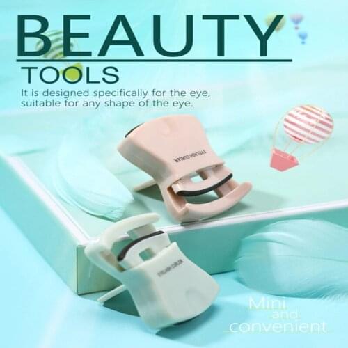 Makeup Tools Eyelash Curler Portable Nature Style Cute Eyelash Handle Curl Eye Lash Curler Curling Tweezers Tools