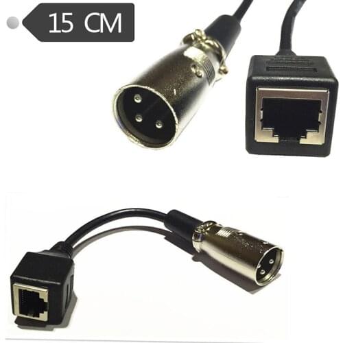 XLR 3P MALE TO RJ45 Female cable
