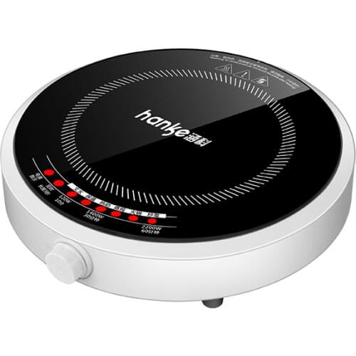 Round induction cooker household small multi-functional hot pot dormitory mini cooking noodles an energy-saving new electric