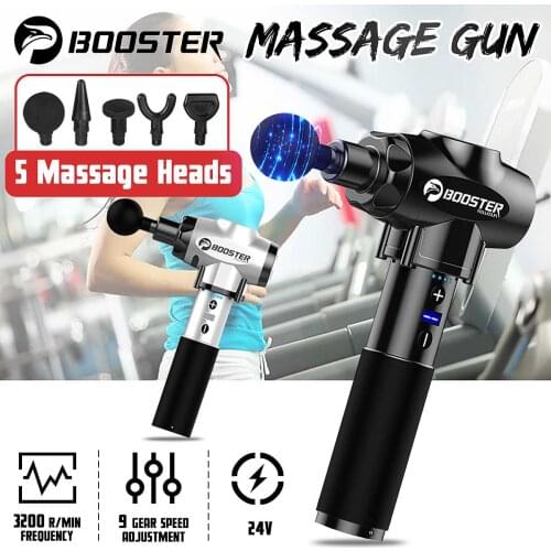 Booster Body Relaxation Massage Guns Handheld Deep Tissue after Muscle Stimulator Training Slimming Shaping Pain Relief