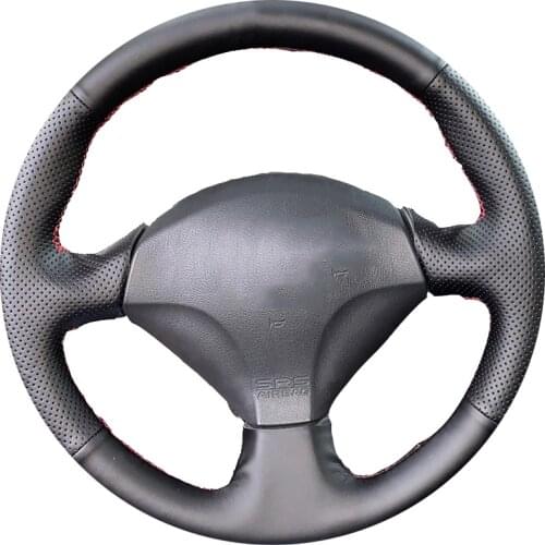 Car Steering Wheel Cover For Honda S2000 2000-2008 Civic Si 2002-2004 Acura RSX Type-S 2005 DIY Steering Wrap Microfiber Leather