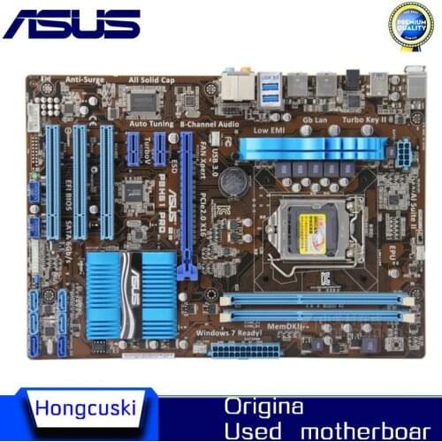 Original motherboard for ASUS P8H61 Pro LGA 1155 DDR3 USB3.0 16GB boards for I3 I5 I7 H61 desktop motherboard Free shipping
