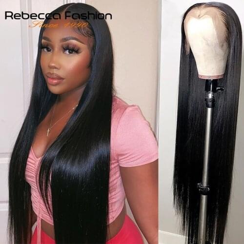 30 inch Lace Front Wig Straight Lace Front Human Hair Wigs Long Human Hair Wig 360 Lace Frontal Wig 13x4 Pre Plucked 150