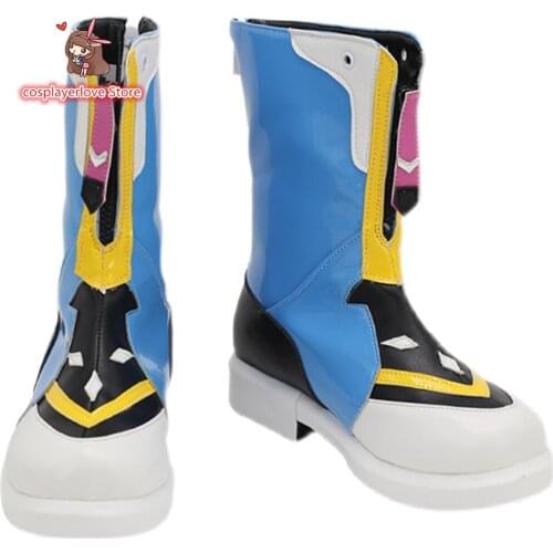 VTuber Mirai Akari Cosplay Shoes Boots Halloween Carnival Cosplay Costume Accessories