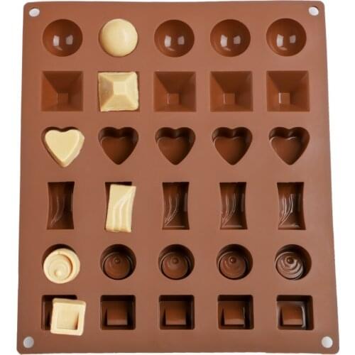 Silicone Candy Cookie Fondant Mold Numbers Fruit Ice Cube Mould Cake Mold Chocolate Mold Baking Tools Cake Decoration