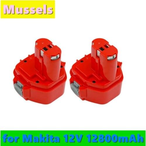 2021 Replacement Battery For Makita 12V 12800mAh Ni CD Rechargeable Battery Power Tools Bateria PA12 1220 1222 1235 1233S 6271D