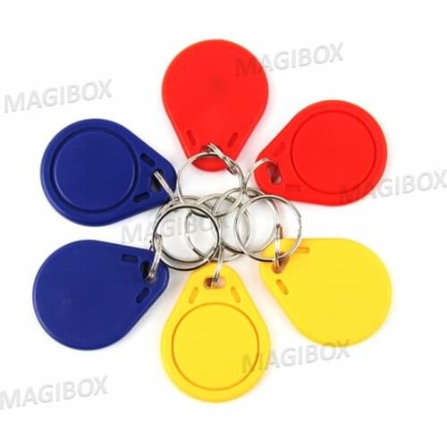 UID 13.56MHz Changeable Card Keyfobs RFID ISO14443A Block 0 sector zero writable