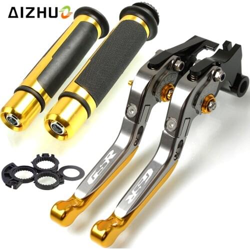 For SUZUKI GSR600 GSR 600 2006-2011 2007 2008 2009 2010 Motorcycle Brake Clutch Lever Extendable Adjustable Hand Grip Handlebar
