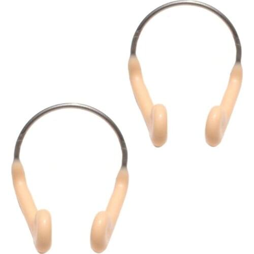 Swimming Nose Clip Soft Silicone Pad Waterproof Surfing Nose Plug Protector Adjustable Comfortable Unisex Swim Accessories E56D