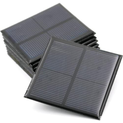 Solar Panel 1V 1.5V 2V Mini Solar System DIY For Battery Cell Phone Chargers Portable 0.5W 0.45W 0.65W 0.2W 0.3W 0.6W Solar Cell