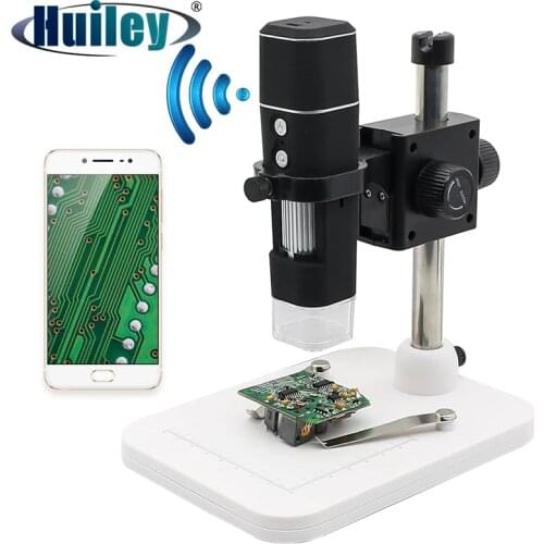 1000X WIFI Digital Microscope Wireless Electronic Microscope Industrial Microscope Camera PCB Inspection Scalp Skin Detector