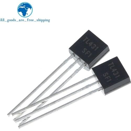 50pcs TL431A TL431 Voltage References 2.5-36V Prog Adjust TO-92 new original