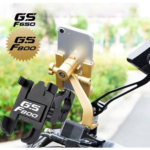 For BMW F650GS F800GS F650 GS F 650GS 2008-2012 2010 2011 Accessories Aluminum Motorcycle Handlebar Phone Holder Stand Mount