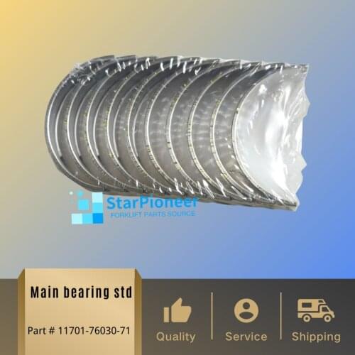 Engine parts connecting rod bearing std 4Y part number 11701-76030-71