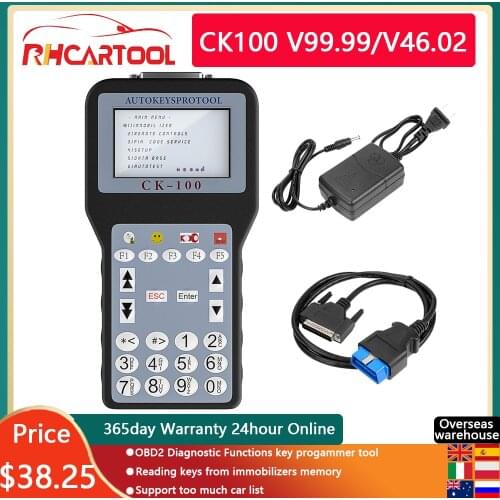 OBD2 Diagnostic tool CK100 Key Programmer CK-100 V99.99/46.02 CK100 Key Programmer Auto Key Programmer with 1024 Tokens