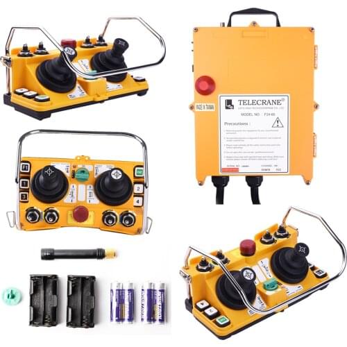 F24-60 LCC industrial waterproof joystick radio wireless remote control for hydraulic crane