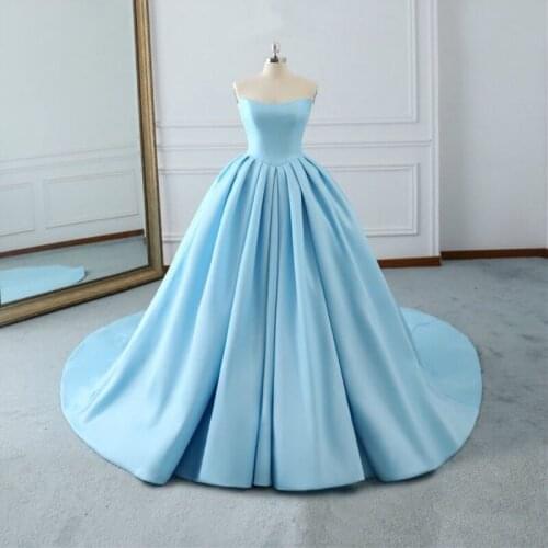 FOLOBE Satin Wedding Dresses