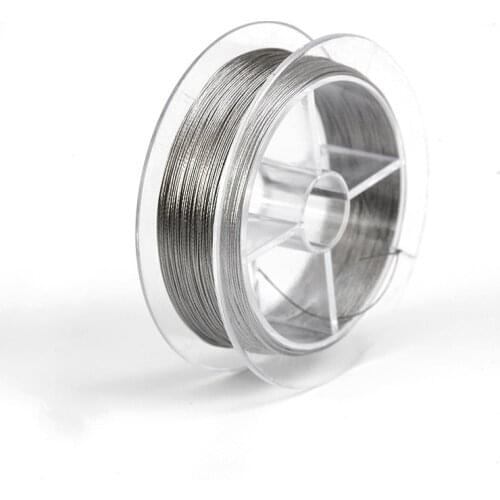 HQ ST01 1X7 Flexible 0.2-0.8MM SS304 Stainless Steel Wire Rope Cable PVC Coated Fishing Line DIY Jewelry Thread