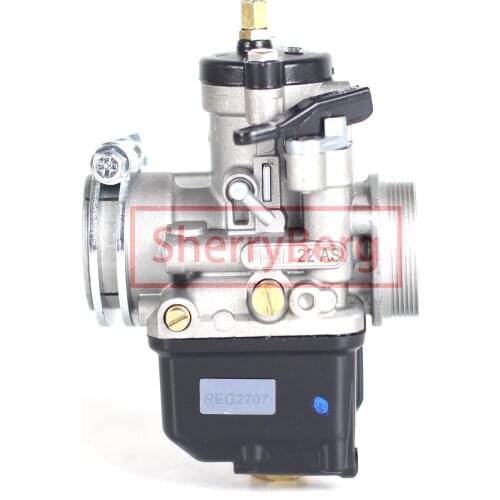 SherryBerg Carb Carburettor Carburador Replace for Dellorto Carburetor PHBL 22 AS PHBL22AS 2.T L.Fl.Kl. FOR VESPA, Montesa, ETC