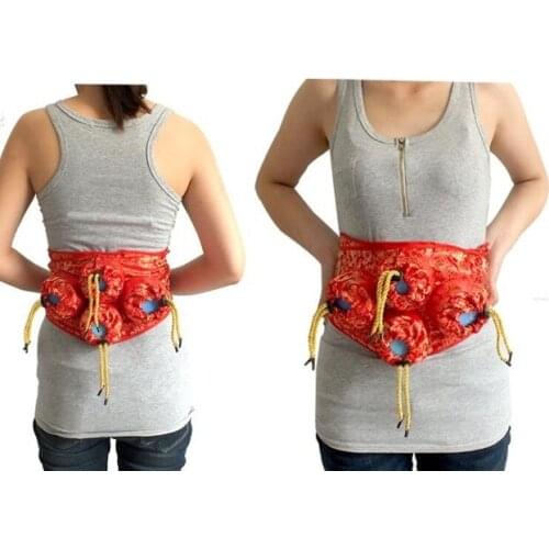 Waist and abdomen moxibustion box portable moxibustion massage moxa burner appliance tank cure dysmenorrhea
