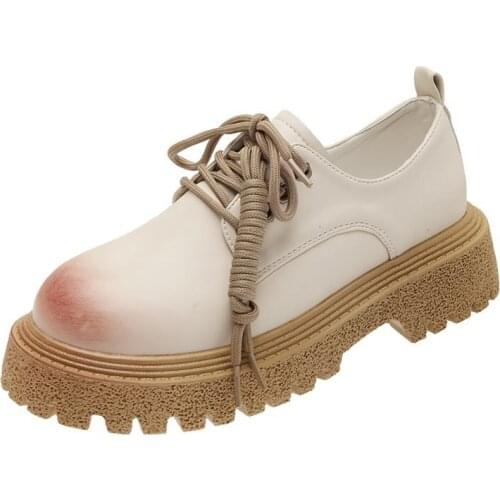 New Women Casual Leather Shoes Platform 5CM Antislip Fashion Outdoor Girls Sneakers Zapatos De Mujer Tenis Zapatillas