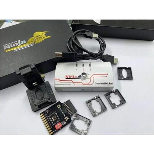 Powerful eMMC Tool Miracle Ninja box /miracle box for 4 in 1 BGA eMMC 186 BGA eMMC 162 BGA eMMC 221 BGA eMMC 169 BGA eMMC 254