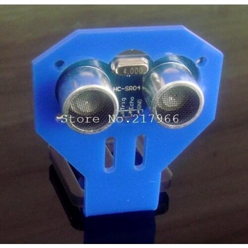 Cartoon ultrasonic sensor mounting bracket HC-SR04 ultrasonic fasteners supporting smart car