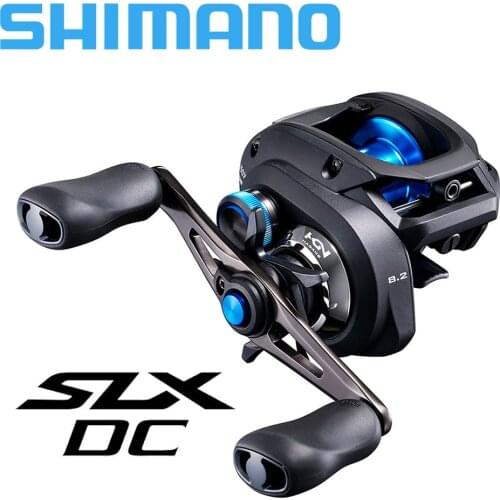 New SHIMANO Baitcasting Reel SLX DC Fishing Reel 4+1BB SVS Infinity braking system 8.2/7.2/6.3 Ratio HAGANE BODY