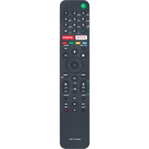 New RMF-TX500E Replaced Remote Control Fit ForSony KD-75XG8505 KD-49XH8596 KD-65A58 KD-55A8H KD-75X8000H KD-55XG9505