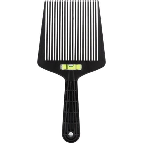 Salon Barber Hair Styling Flat Wide Tooth Hair Comb With Level Instrument Dyeing Coloring Pigment Mixing Coating Brush Tool