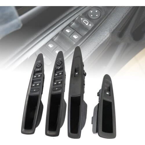 For citroen c4 window switch power window control switch electric mirror rearview mirror button with panel