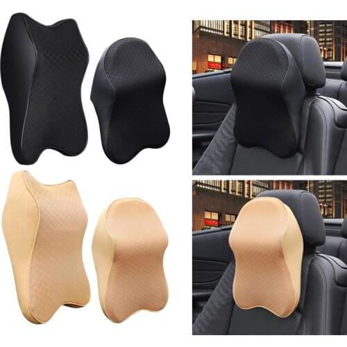 Car Neck Cushion Car Seat Neck Pillow Headrest Cushion for Neck Back Pain Relief Lumbar Support for Car Seat Office Chair