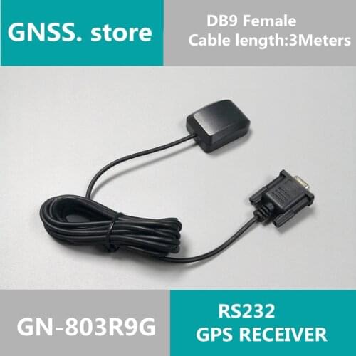 Industrial control applications Free shipping 5V rs232 DB9 RS-232 GPS receiver Antenna Gps Chip Module Design,nmea0183