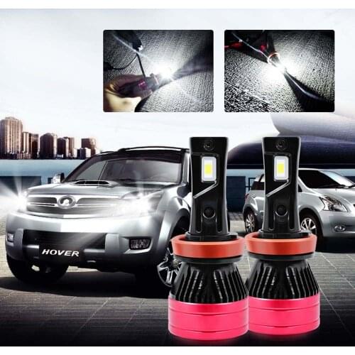 2Pcs 30000lms H7 Led H4 Lamp H1 Car Bulb H11 Fog Lights Canbus 6500K No Error H3 Headlight Hb4 9005 9006 For Auto And Motorcycle