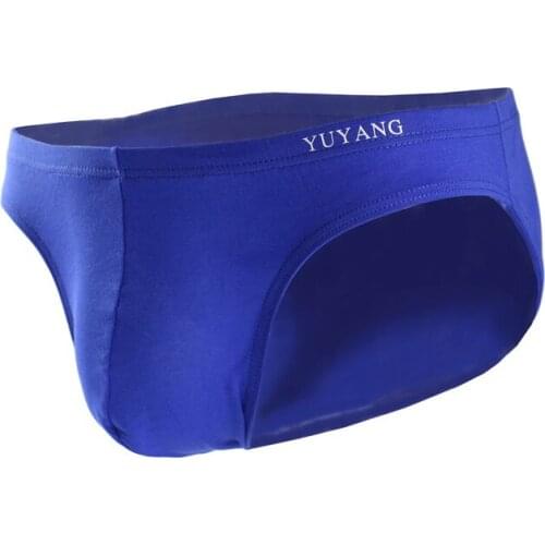 Men Underwear Briefs Cotton Breathable Male Panties Cueca Tanga U Pouch Comfortable Underpants Slip Homme Briefs Bikini