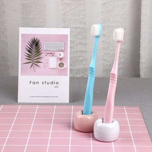 Japan Well Soft Micro-Nano Toothbrushes Slim Small Head With 20000 Bristles Kids Oral Care Toothbrush Healthy Children