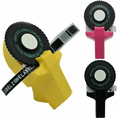 Label Tapes for Dymo 3D Label Maker for Motex E101 Label Printer Letter Typewriter Manual Machine Embossing Sticker