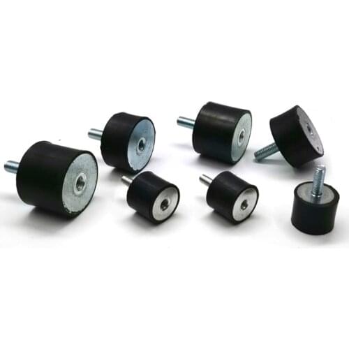 1pcs M3 M4 M5 M6 Rubber Shock Mounts Dia 8/10/13/15/20/25mm Anti Vibration Bobbin Isolator Damper Type VD