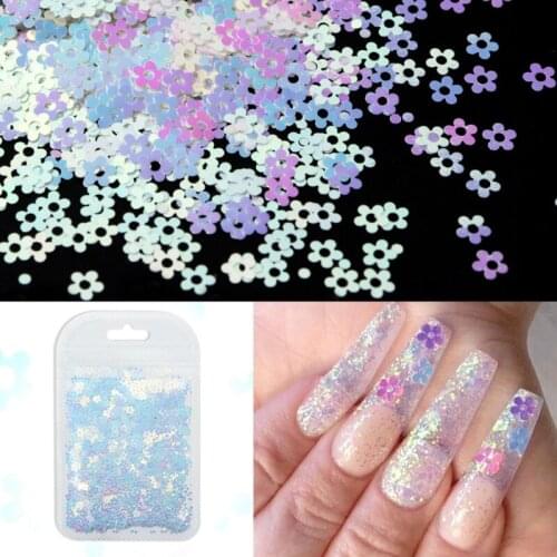 831A 12 Bags Butterfly Flower Shape Glitter Sequins Flakes Resin Epoxy Mold Fillings Nail Art Decorations for DIY Crafts